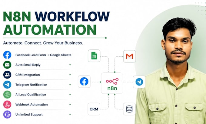 build lead generation automation workflow with n8n