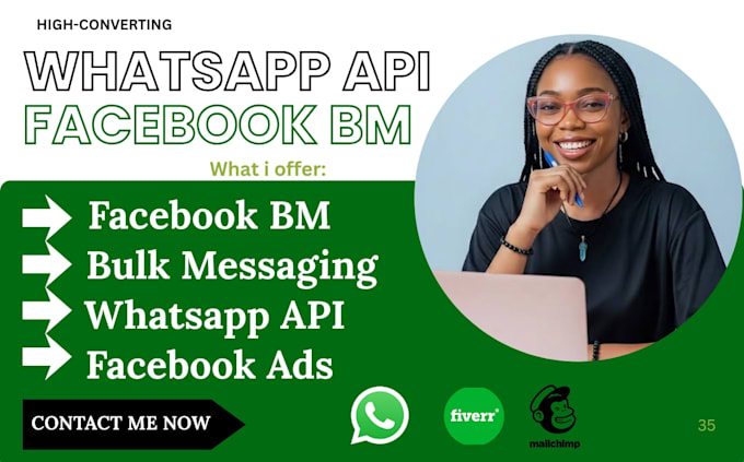 create facebook business manager for ads and whatsapp API