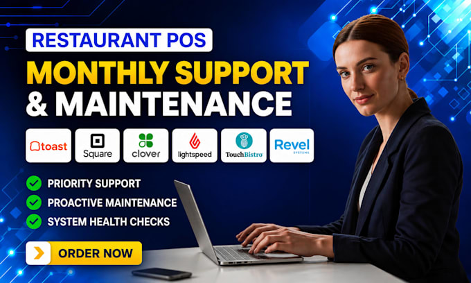 support toast square clover lightspeed touchbistro pos