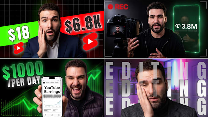 design a youtube thumbnail that doubles CTR