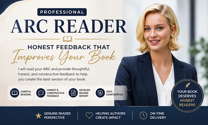 be your arc reader and provide honest book feedback