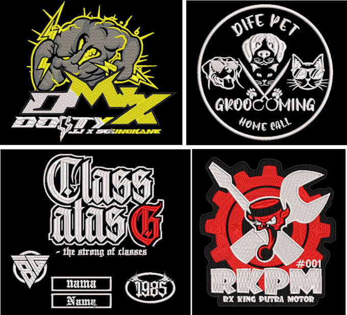 do professional embroidery digitizing into dst pes emb files