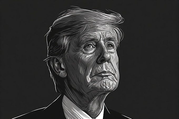 create professional hedcut wsj style portraits