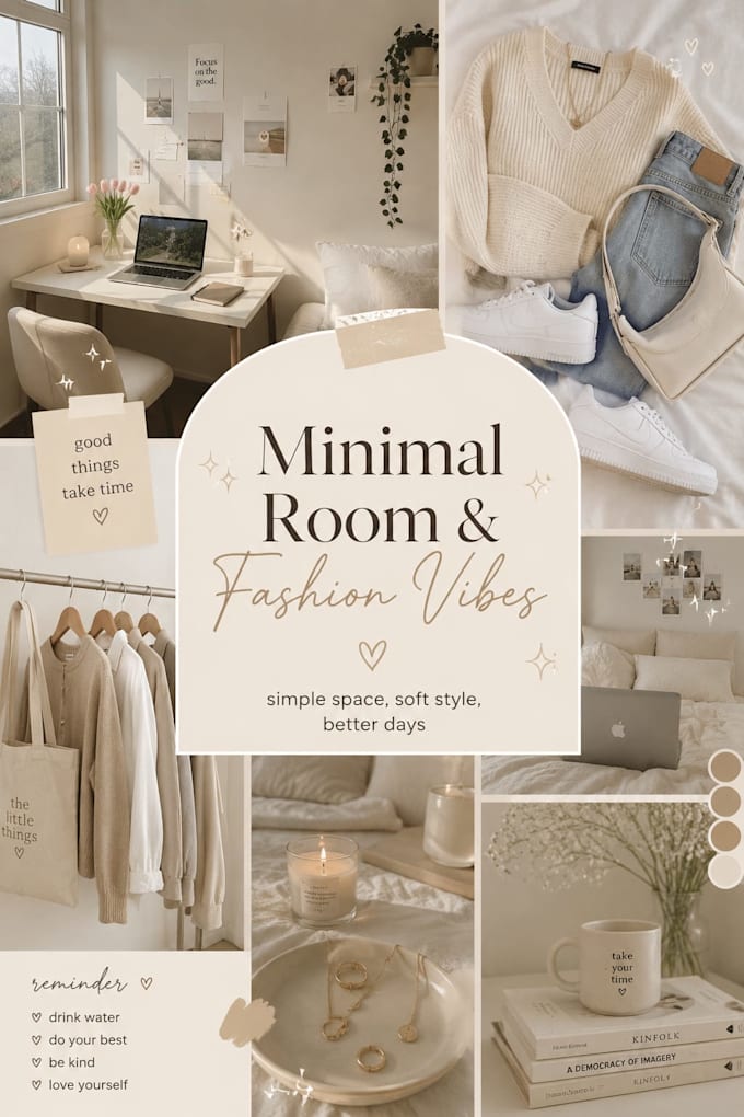 design aesthetic pinterest pins in canva