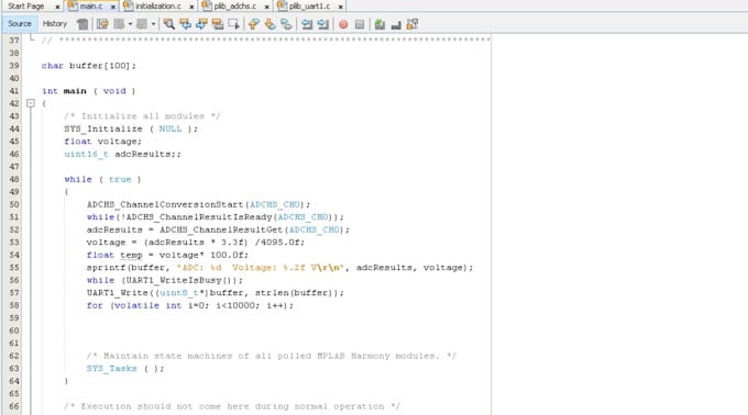 develop pic32 embedded firmware using mplab x