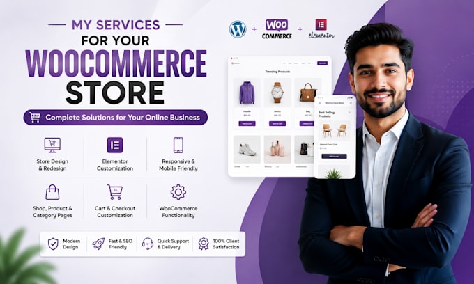 build, rebuild or customize a professional woocommerce store
