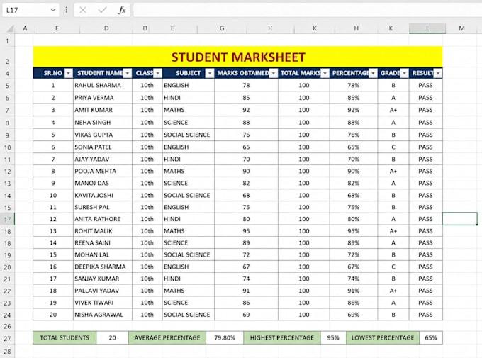 do clean, format, and organize excel data