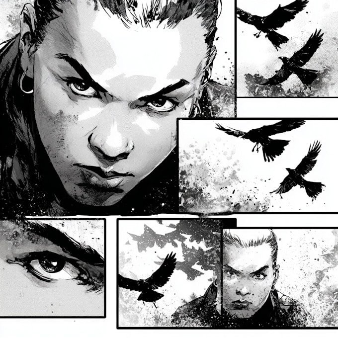 comic book illustration with comic book illustrator