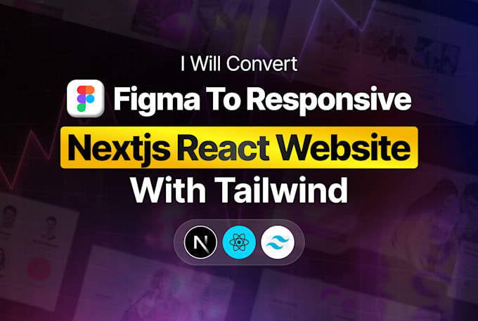 build a high performance nextjs frontend with react and tailwind CSS
