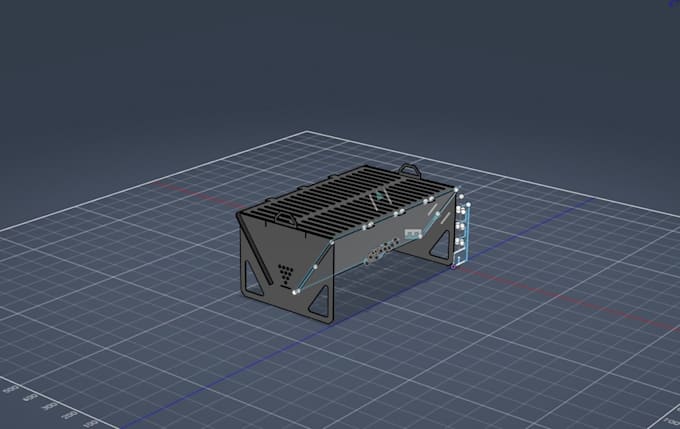 generate a 3d model and provide cnc codes and 3d renders
