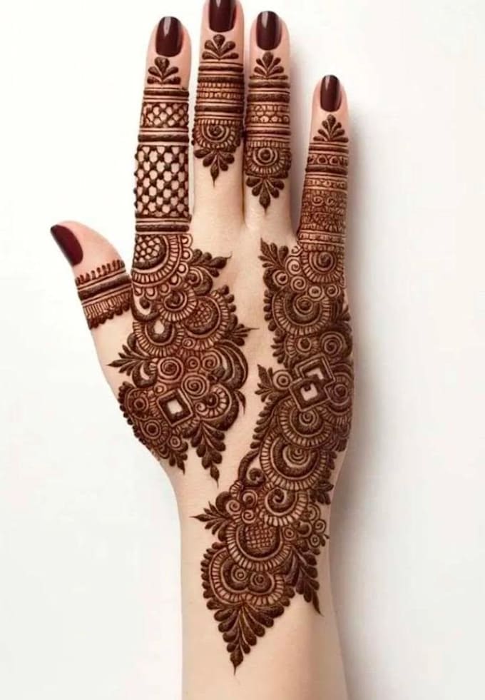 create 88 unique bridal mehndi design PDF with 5 min hack