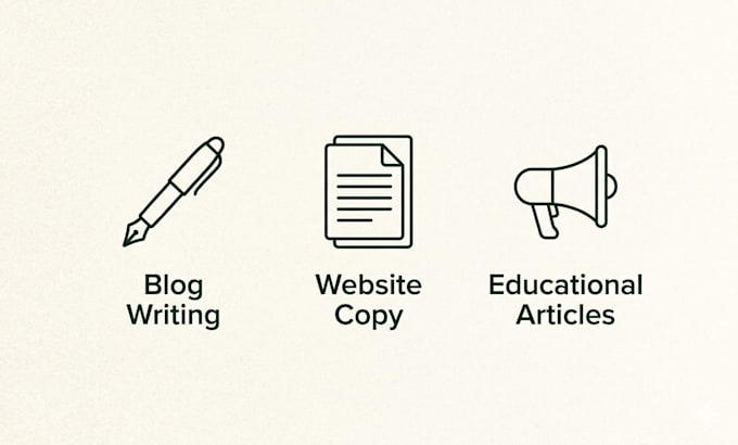 write engaging blog posts and website copy for your brand