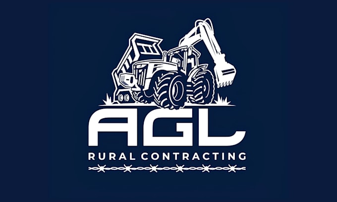 create wonderful and excellent tractor logo design