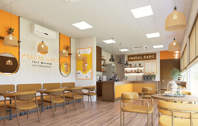 design cafe and coffee shop interior