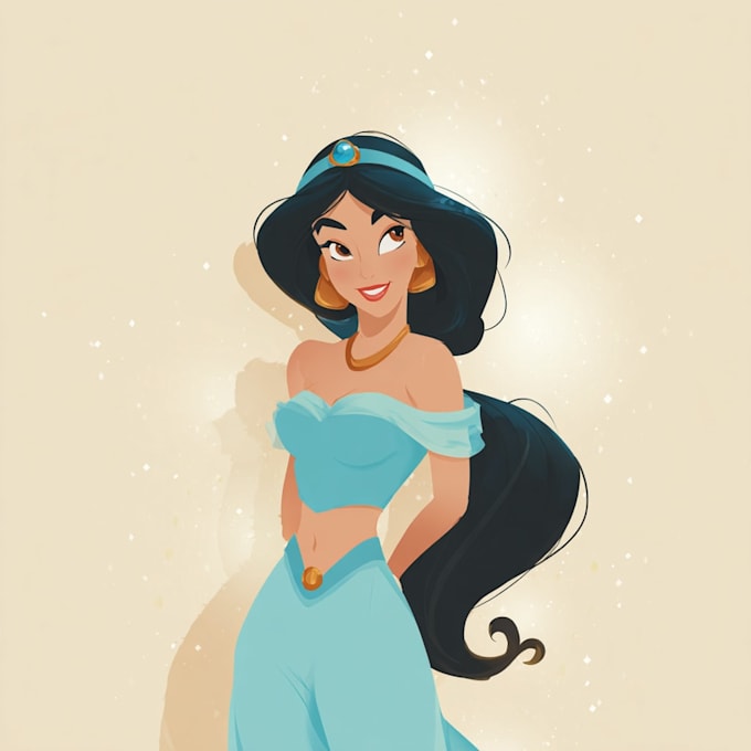 do disney cartoon portrait
