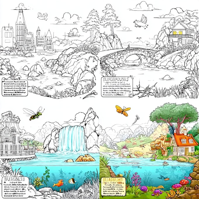 draw professional childrens book illustration