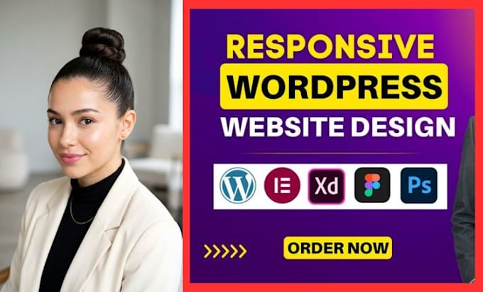 help with design, redesign, wordpress website development, full stack developer