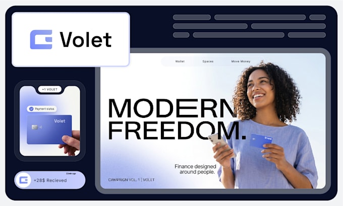 design a premium logo and brand identity for tech brands