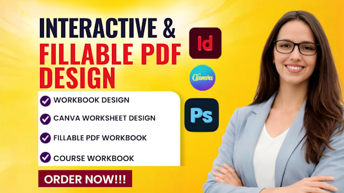 design an interactive PDF workbook, stem workbook fillable PDF, ebook worksheet