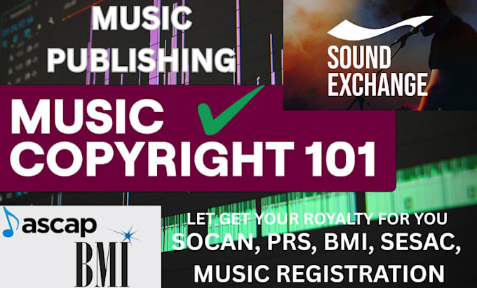 assist with music copyright and song registration setup