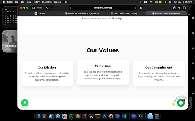 create professional and beautiful web sites