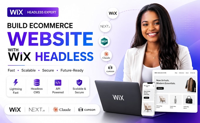 build ecommerce website wix headless skills wix mcp claude code cursor ai nextjs