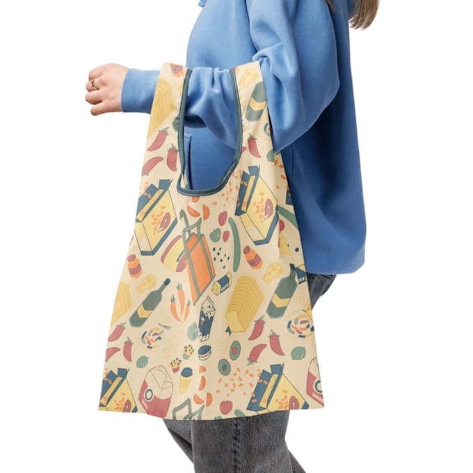 create a cute, seamless pattern