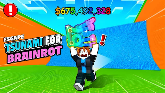 make escape tsunami for brainrots roblox full game development