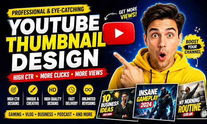 design high coverting thumbnail designs that boost your CTR