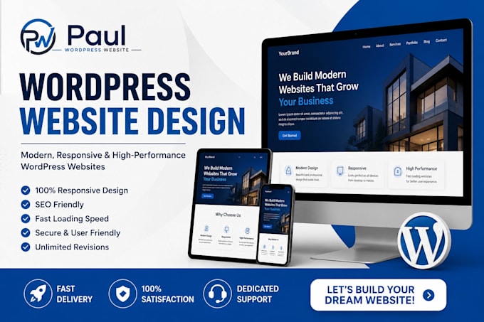 design pro wordpress website