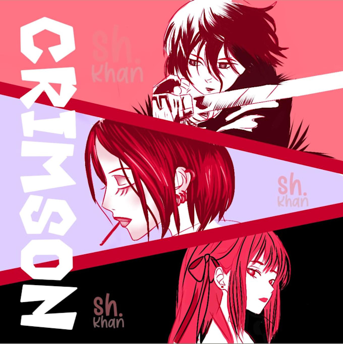 design a custom anime manga art