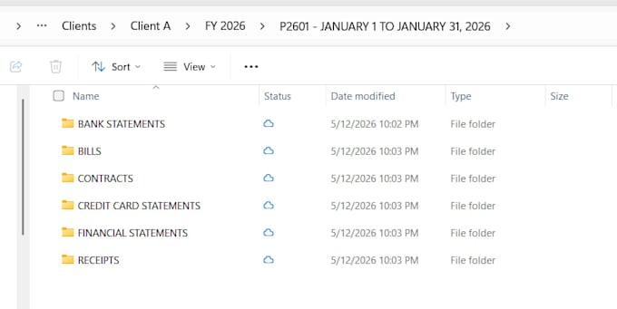 provide monthly bookkeeping and financial reporting in quickbooks online