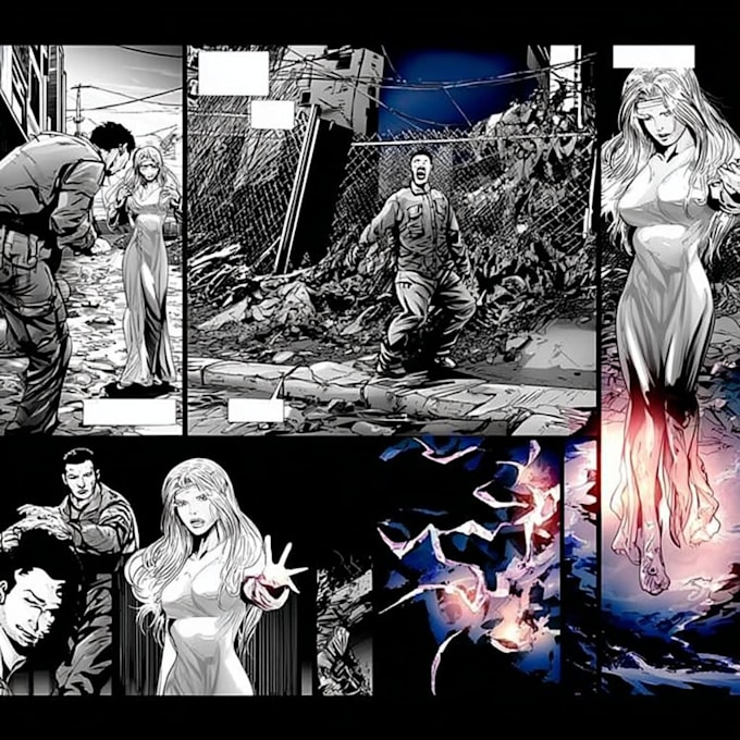 comic book artist graphic novel illustration