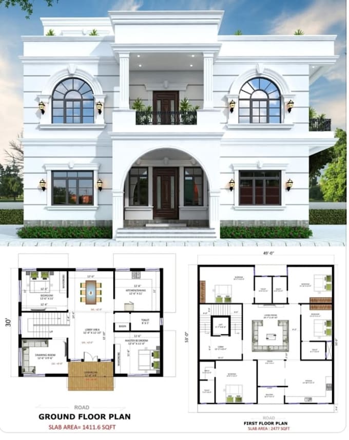 Design and redraw real estate floor plans with 3d floor plan by ...