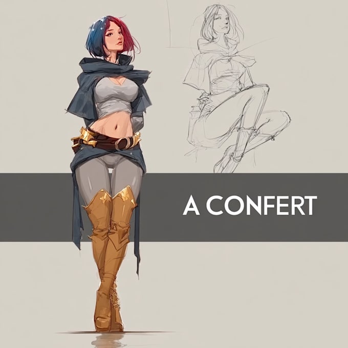 design aaa quality concept art for your project
