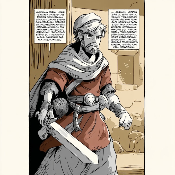 create ai comic book or any comic illustrations in any style