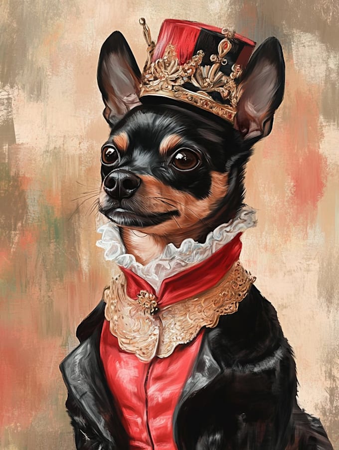 draw amazing pet portrait