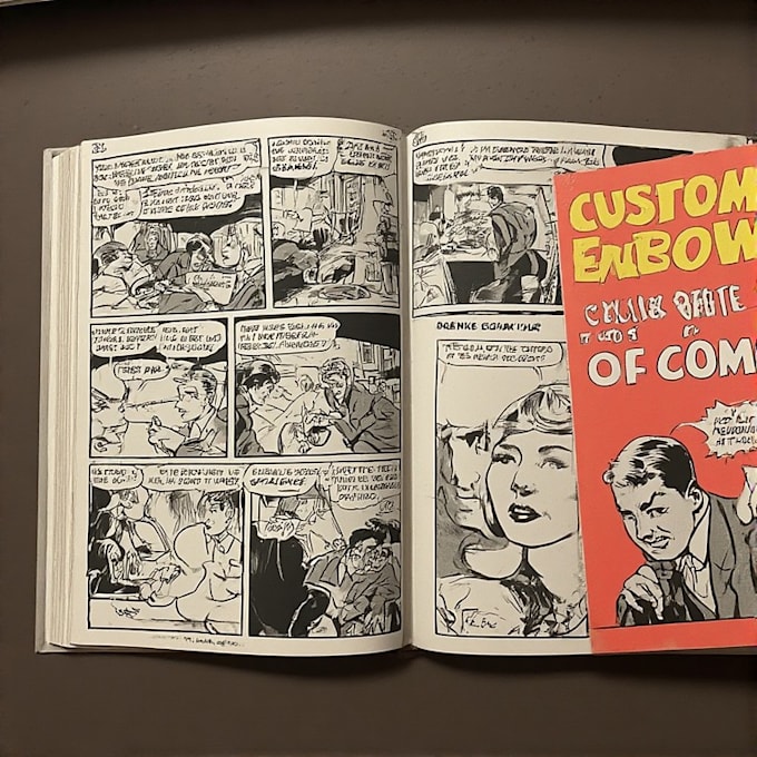 create comic book and custom illustration