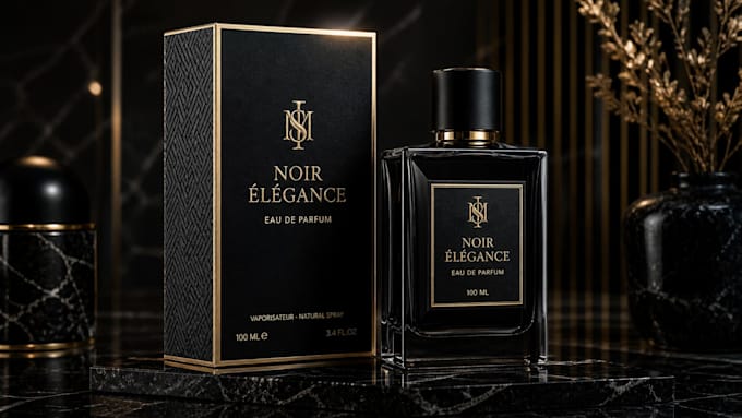 create perfume packaging with ai