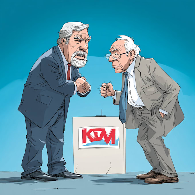 illustrate your political cartoon