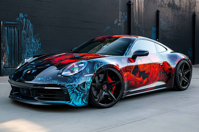 car wrap, van wrap any vehicle wrap