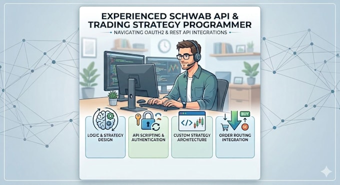 code custom trading scripts and bots for charles schwab, iq opt