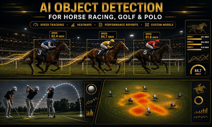 do computer vision models pose estimation for horse racing, golf, and polo
