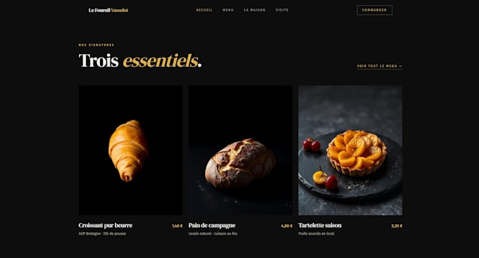 créer votre site vitrine professionnel