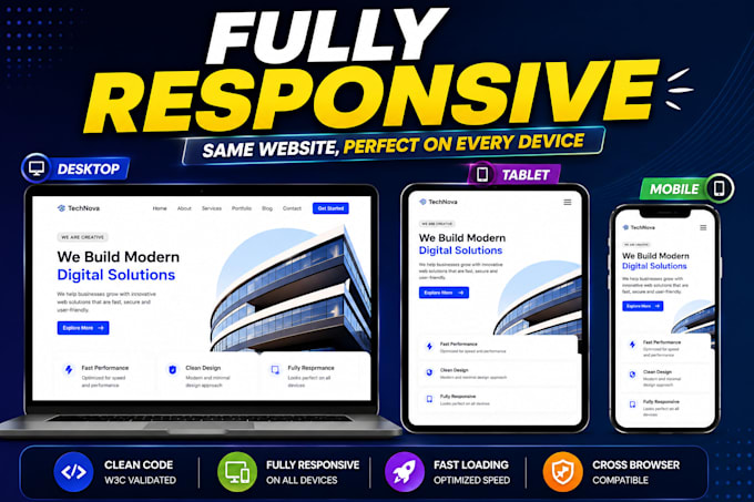 debug and fix HTML CSS javascript website bugs