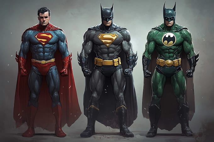 do a superhero comic