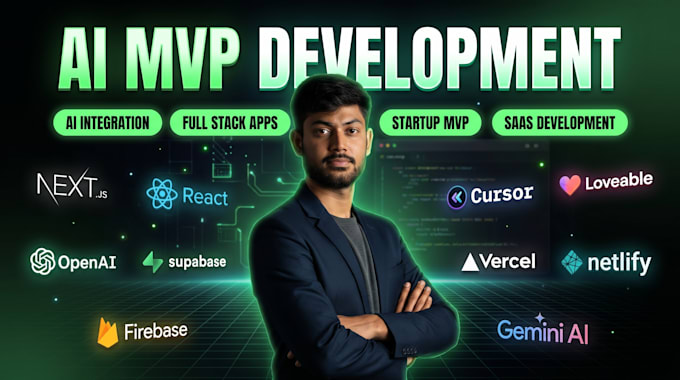 build mvp websites and apps for startups using google studio loveable replit