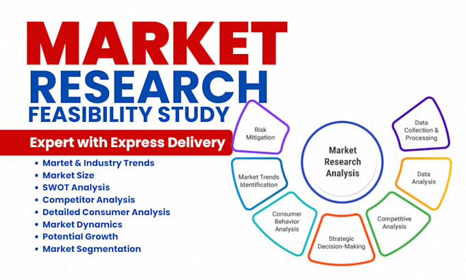 conduct comprehensive market research, competitor analysis, feasibility study