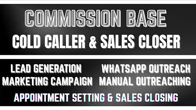 id cold caller high ticket sales representative b2b appointment setter closer