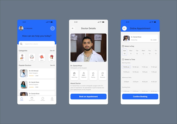 design modern mobile app ui ux and figma app design
